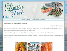 Tablet Screenshot of daily-fish.net